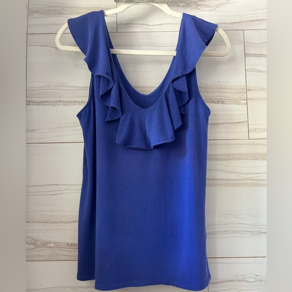 Lilly Pulitzer ruffle top